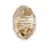 Swarovski Swarovski 18mm Large Hole Gemstone Bead Golden Shadow