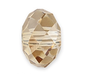 Swarovski Swarovski 18mm Large Hole Gemstone Bead Golden Shadow