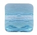 6mm Square Mini Bead Aquamarine