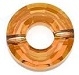 12.5mm Ring Bead Crystal Copper
