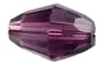 9 x 6mm Football Bead Amethyst