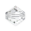 Swarovski 2.5mm Bicone Bead (Xilion Cut) - Crystal Clear