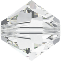 6mm Xilion Bead (Bicone)- Crystal