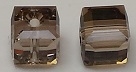 4mm Cube Bead Greige