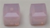 4mm Cube Bead Rosewater Opal