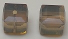 4mm Cube Bead Sand Opal