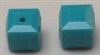 4mm Cube Bead Turquoise