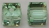 6mm Cube Bead Chrysolite