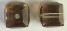 6mm Cube Bead Light Colorado Topaz Satin