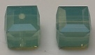 8mm Cube Bead Pacific Opal