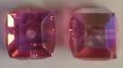 8mm Cube Bead Rose AB