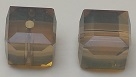 8mm Cube Bead Sand Opal