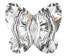 Swarovski 12mm Butterfly Bead Crystal