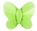 Swarovski 5mm Butterfly Bead Peridot