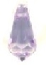 15 x 7.5mm Pendant Violet