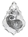 38mm Baroque/Fancy Pendant With Paisley Design