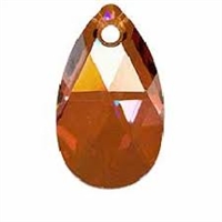 16mm Teardrop Crystal Copper