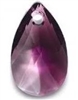 22mm Teardrop Amethyst Blend