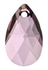 22mm Teardrop Antique Pink