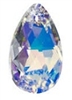 28mm Teardrop Pendant Crystal AB