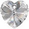 10mm Heart Pendant Crystal