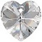 18mm Heart Pendant Crystal