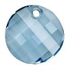 18mm Twisted Pendant Aquamarine