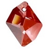 40mm Cosmic Pendant Red Magma