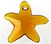 16mm Starfish Pendant Topaz