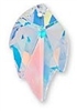 32mm Leaf Pendant Crystal AB