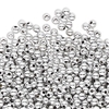 Smooth Round Metallized Plastic Beads- 5mm