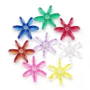 10mm Starflake/Paddlewheel/Sunburst Beads