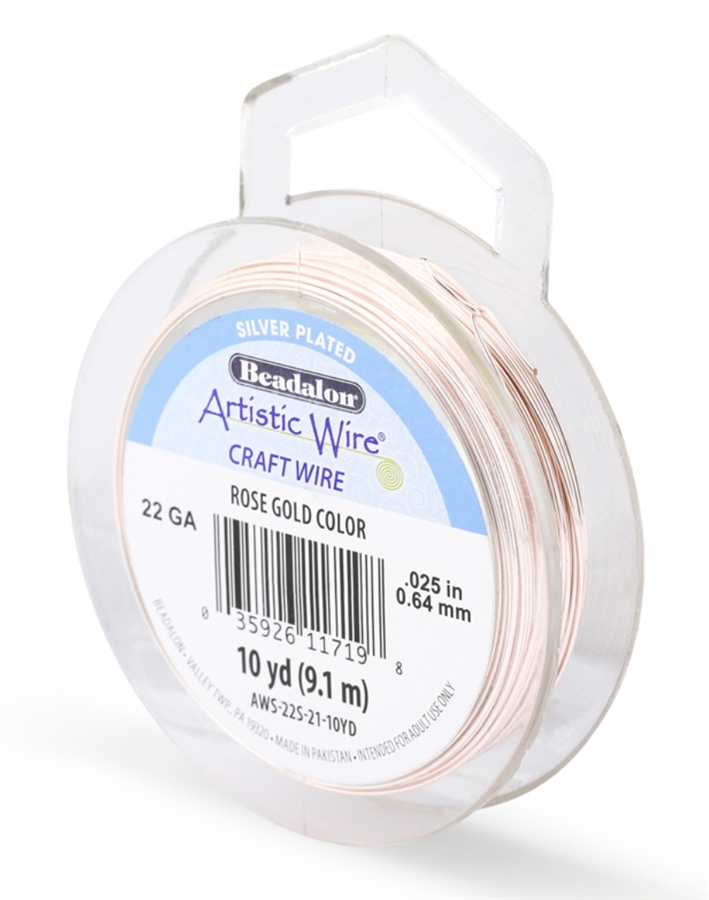 22 Gauge Silver Plated Permanent Colored Copper Wire
