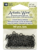 Open Base Metal Chain Maille Jump Rings