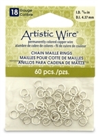 Open Base Metal Chain Maille Jump Rings