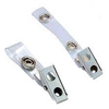 Metal Badge Clip with Plastic Flip Hook