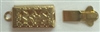 Single Strand Box Clasp-GOLD
