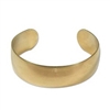 Brass Bracelet Blank Cuff-3/4" DOMED