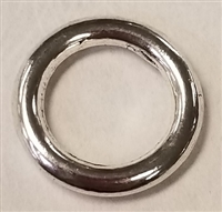 15mm Closed Pewter Jump Ring - 10 gauge
