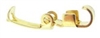 Fold-Over Clasp-10mm-GOLD