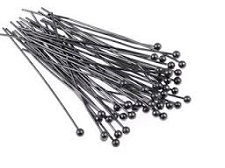 Base Metal Head Pins