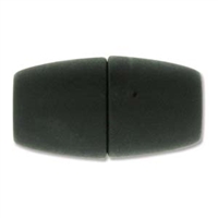17 x 31mm Large Hole Magnetic Clasp-MATTE BLACK