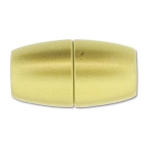 17 x 31mm Large Hole Magnetic Clasp-MATTE GOLD