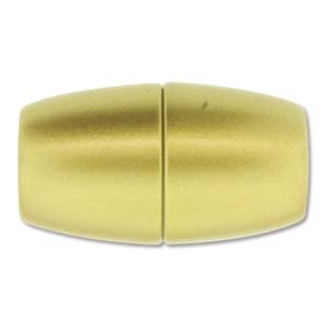 38 x 20mm Large Hole Magnetic Clasp-MATTE GOLD