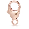 12mm Electroplated Lobster Clasp Rose Gold