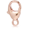 15mm Electroplated Lobster Clasp Rose Gold