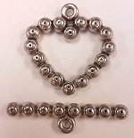 #3704 Toggle- Silver Only