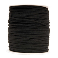 3mm Spandex Elastic cord - 3mm - Black