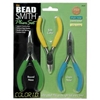 BeadSmith Color I.D. Plier set - 3 Plier set