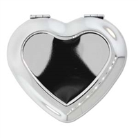 Heart Mirror Compact